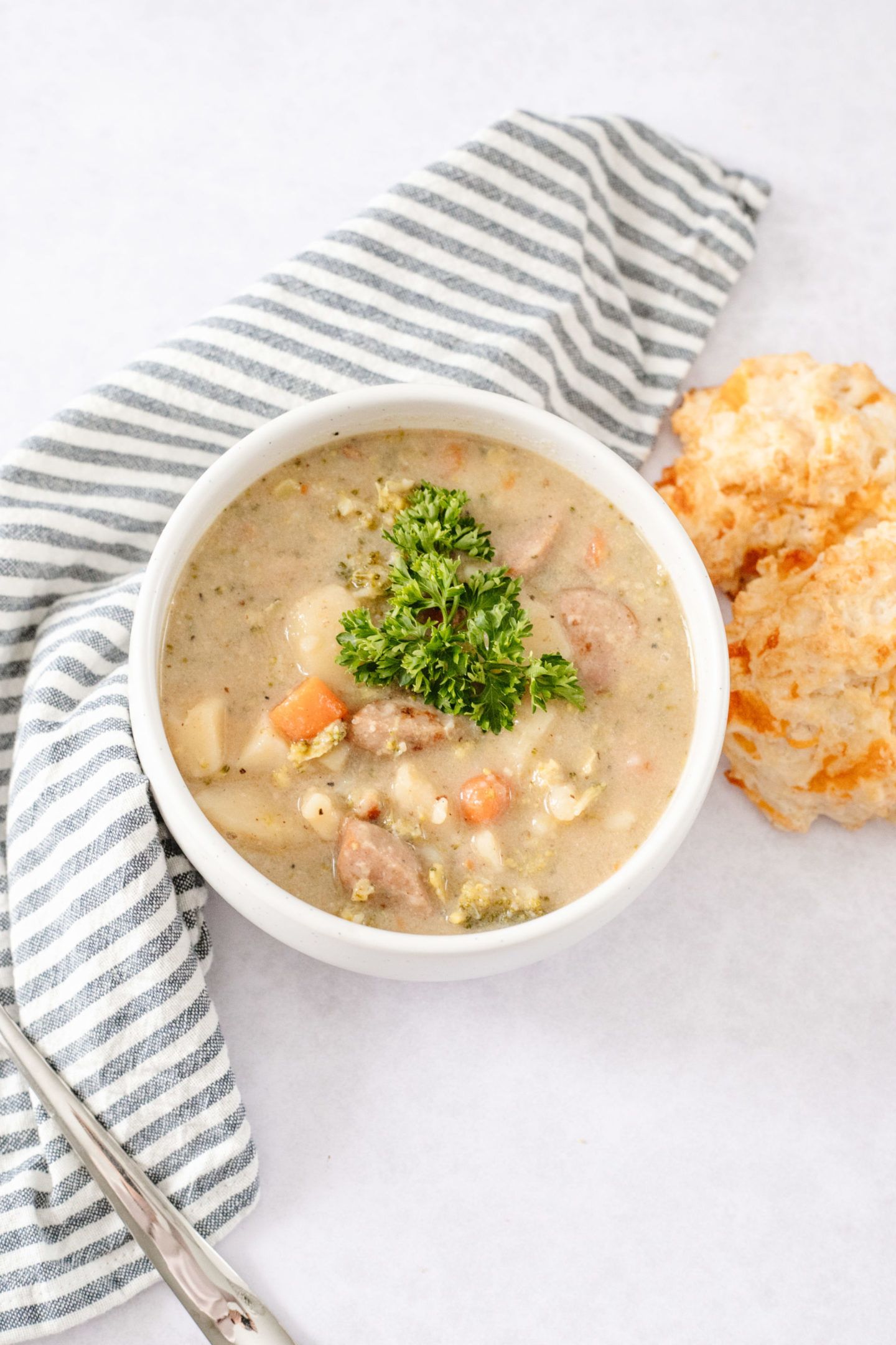 30 Minute Dairy Free Potato Soup - The Whole Cook